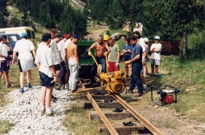 Primeros trabajos sobre el trazado, 1997.